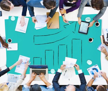 Çubuk grafik büyüme kavramı hareketli