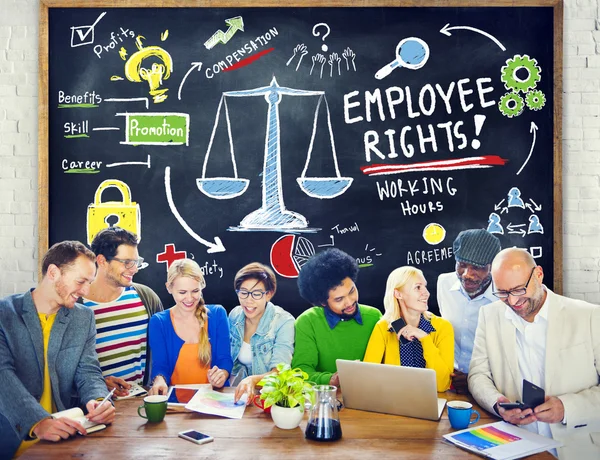 Δικαιώματα των εργαζομένων, έννοια ισότητα της απασχόλησης — Φωτογραφία Αρχείου