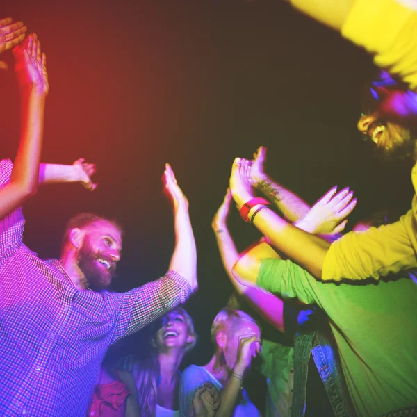 Amigos en Party Leisure Concepto de Felicidad — Foto de Stock