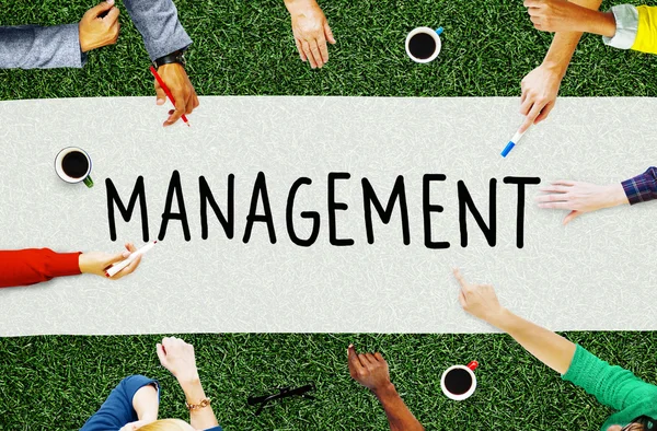 Management-Organisationskonzept — Stockfoto