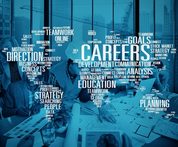 Careers Analysis, Cooperation Concept — Stock Photo, Image