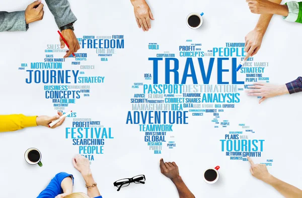 Global Destination Concept — Stock Photo, Image