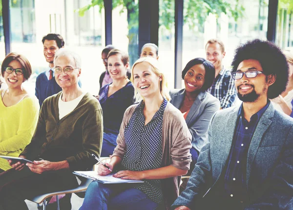 Persone sul concetto di formazione seminariale — Foto Stock