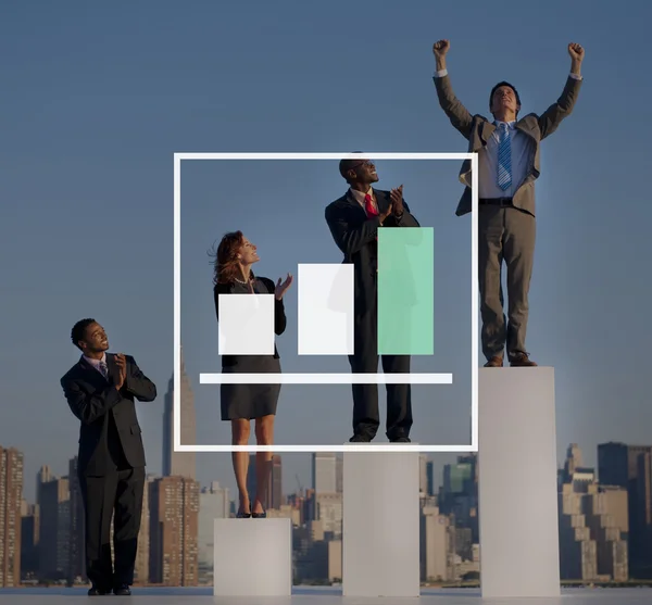 Diversity business office workers — Stock Photo, Image