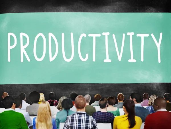 Produktivitätskapazitätskonzept — Stockfoto