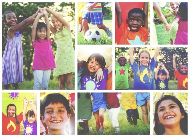 Çocuk Aile zevk, rahat kavramı