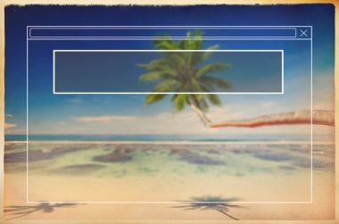 Çerçeve yaz tatili kavramı