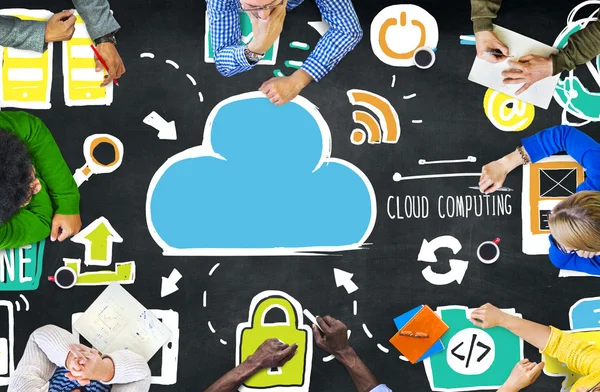 Cloud Computing beyin fırtınası toplantı kavramı