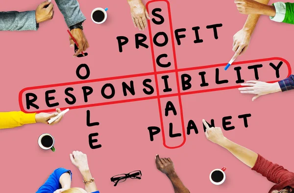 Concept de responsabilité sociale — Photo