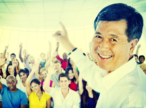 Diversidad feliz Personas — Foto de Stock