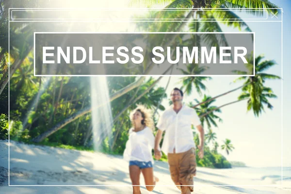 Endless Summer koncept — Stock fotografie