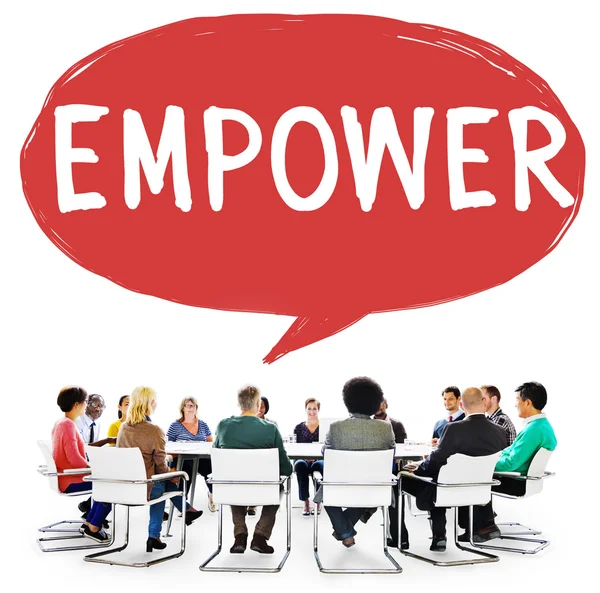 Permission Empowerment Enhance Concept — Stock Photo, Image