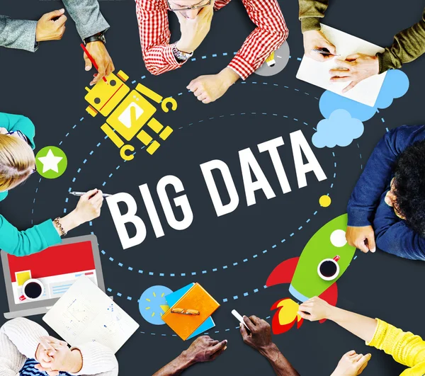 Stockage de bases de données Big Data — Photo