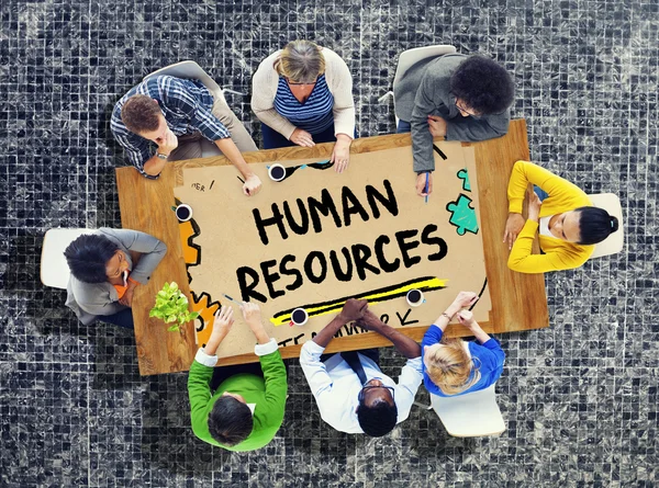 Concept des gens d'affaires et des ressources humaines — Photo