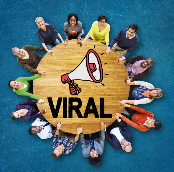 Concepto de Marketing Viral —  Fotos de Stock