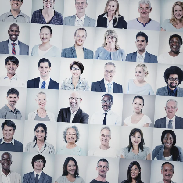 Diversiteit zakenmensen — Stockfoto