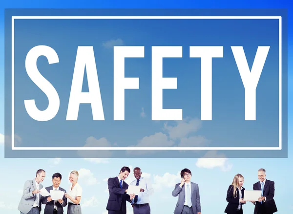 Safety Data Protection Concept — Fotografie, imagine de stoc