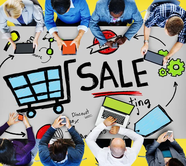 Sale Marketing Analysis Concept — Stock Photo, Image