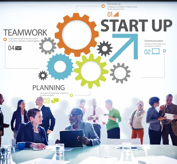 Startup Success Business Concept — Stock Photo, Image