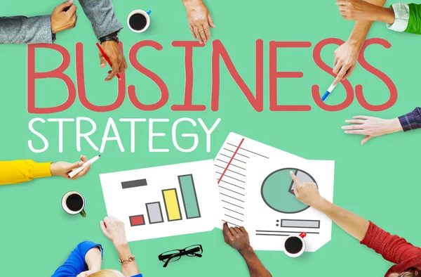 Business Strategy Marketing Operations Plan — Stock Photo, Image