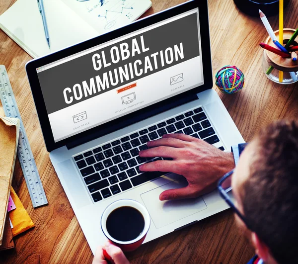 Concepto de comunicación global —  Fotos de Stock