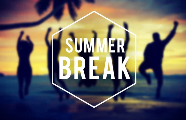Summer Break, Conceito de férias — Fotografia de Stock