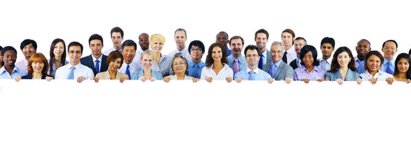 confident Business workers