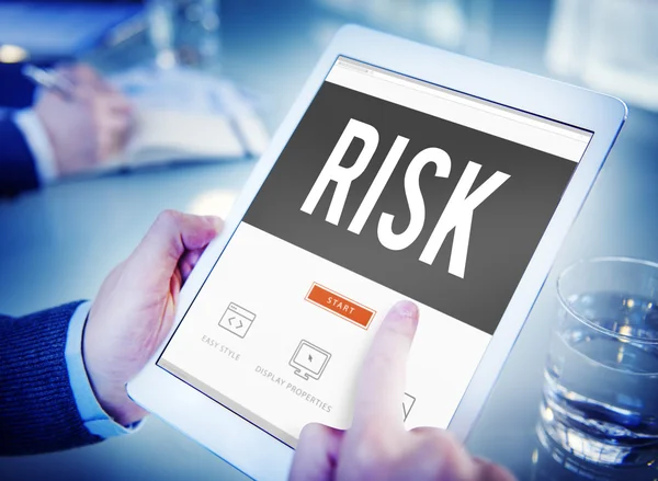 Risk Chance Safety Security — Stock Photo, Image