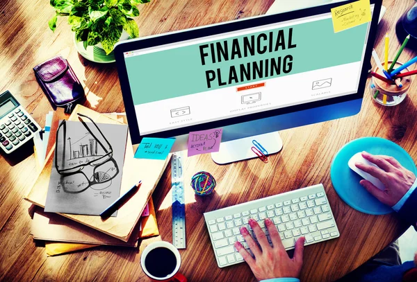 Concepto de planificación financiera —  Fotos de Stock