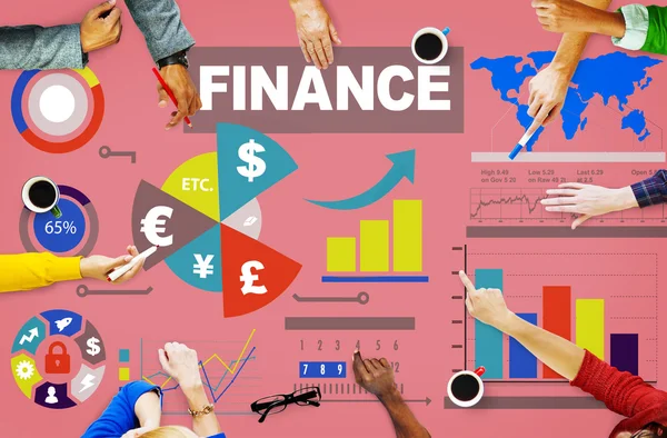 Financiële groei strategie Plan Concept — Stockfoto