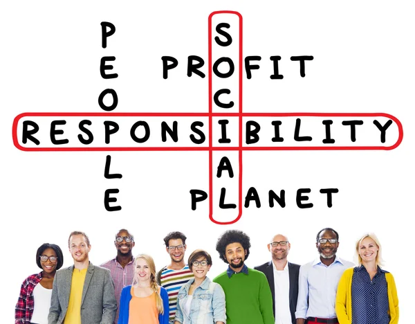 Concept de responsabilité sociale — Photo