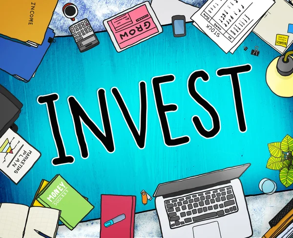 Investir conceito de investimento — Fotografia de Stock