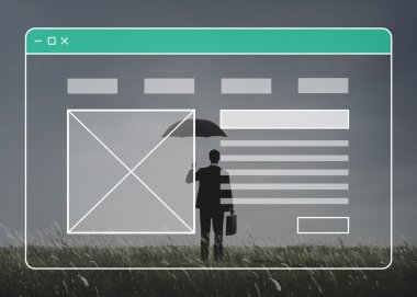 Web sitesi Online yazılım kavramı