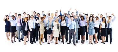 Kendine güvenen iş işçi