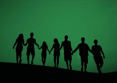 Grup elele çeşitlilik insan