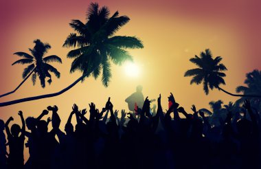 Yaz Müzik Festivali Beach kavramı