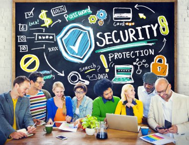 İnsanlar koruma tartışma kavramı hakkında beyin fırtınası