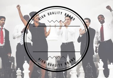 iş adamları ile satranç kutluyor