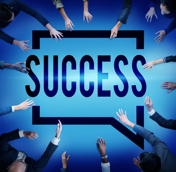 Business People e concetto di successo — Foto Stock