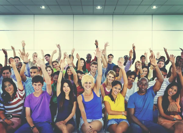 Diversidad feliz Personas — Foto de Stock