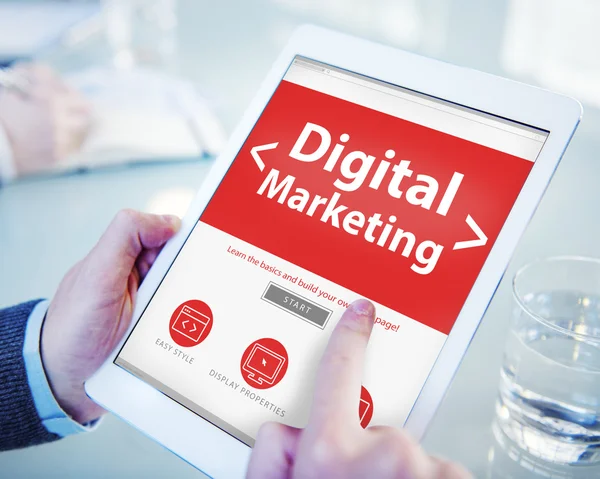 Marketing Digital Online — Fotografia de Stock
