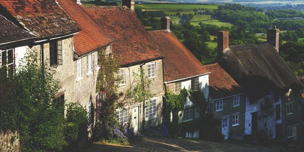 乡村景色和英国文化 — 图库照片