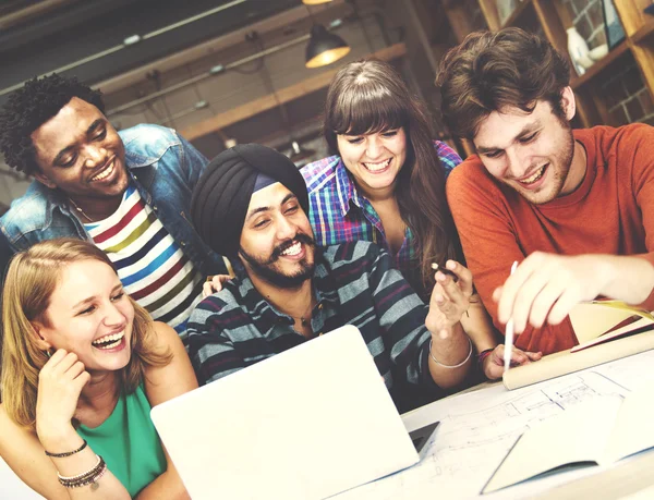 Arquitectos Diversos Trabajando juntos — Foto de Stock