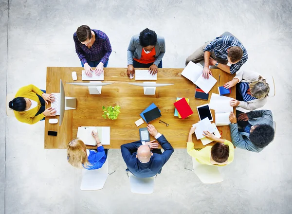 Group of Diverse People, Meeting Concept — Stock Photo, Image