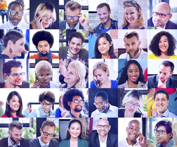 Diversität Geschäftsleute — Stockfoto