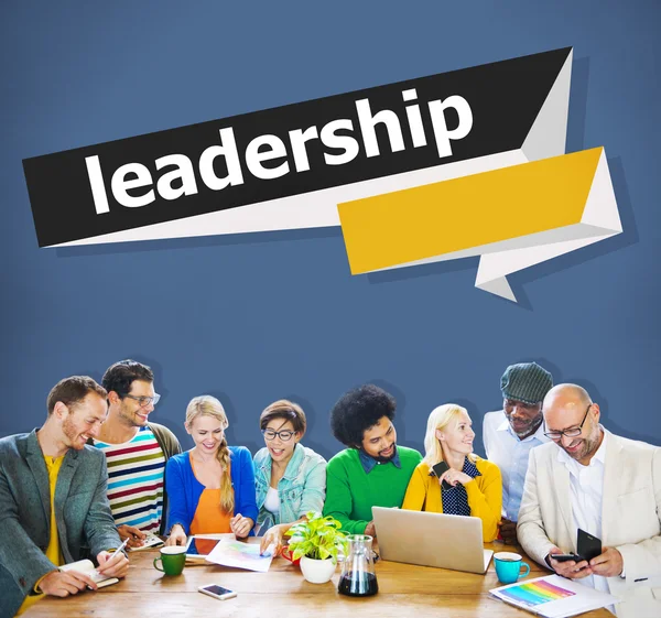 Concetto di Leadership Management — Foto Stock