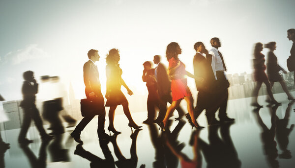 business people having corporate meeting 