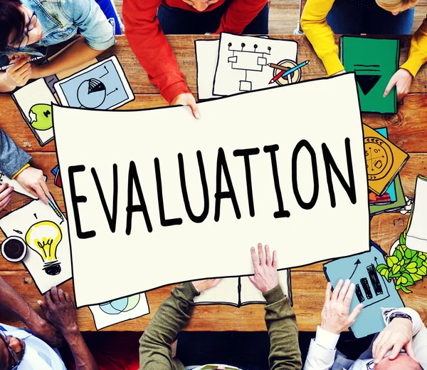 Evaluatie vergoeding analyse — Stockfoto