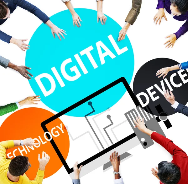 Concepto de tecnología de dispositivos digitales —  Fotos de Stock