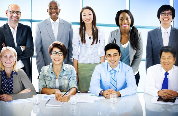 Business People Discussing Strategy on Meeting — Stock Photo, Image